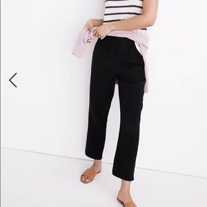 Madewell soft black pants